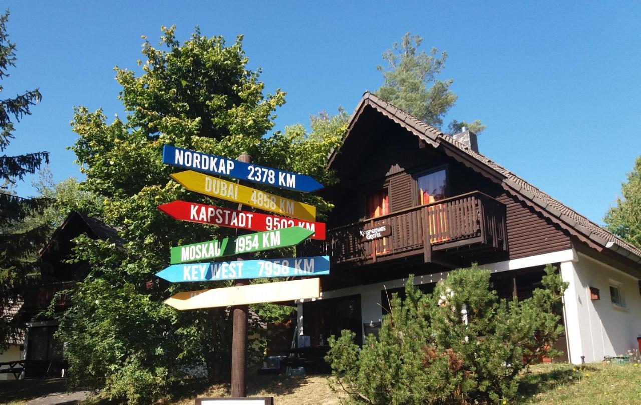 Knusperhaus Gretel Frankenau Exterior foto